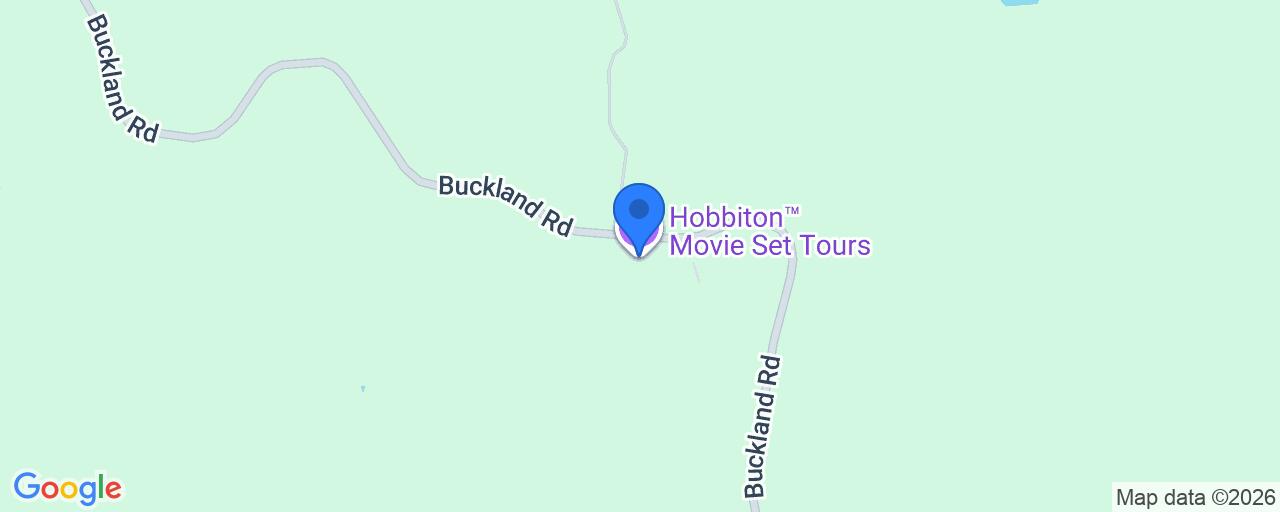 Hobbiton Movie Set 위치 지도