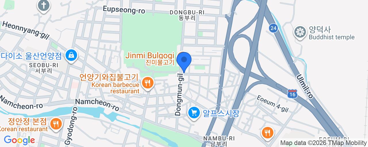 동해식당 위치 지도