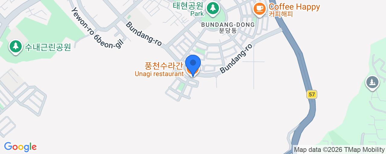 풍천수라간 분당점 위치 지도